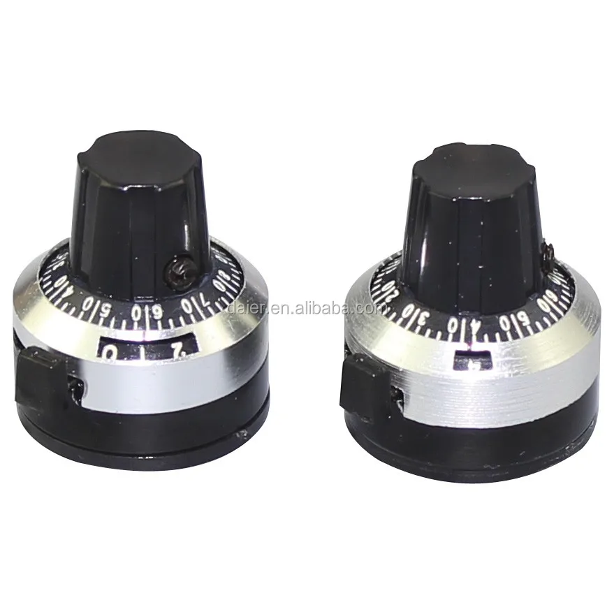 6mm Knob Precision Precise Potentiometer Dial Button Lock Hat Switch