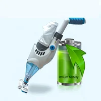 

In-ground Swimming Pools Handheld portable Cleaner with Powerful Dual Scrubbing Brushes and Multiple Filter Options