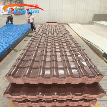 Plastic Roofing Sheet For Shed/synthetic Spanish Roof Tile 