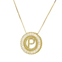 

Wholesale Alphabet Pendant Bulk Sale For Zirconia Jewelry Brass Necklace Charms
