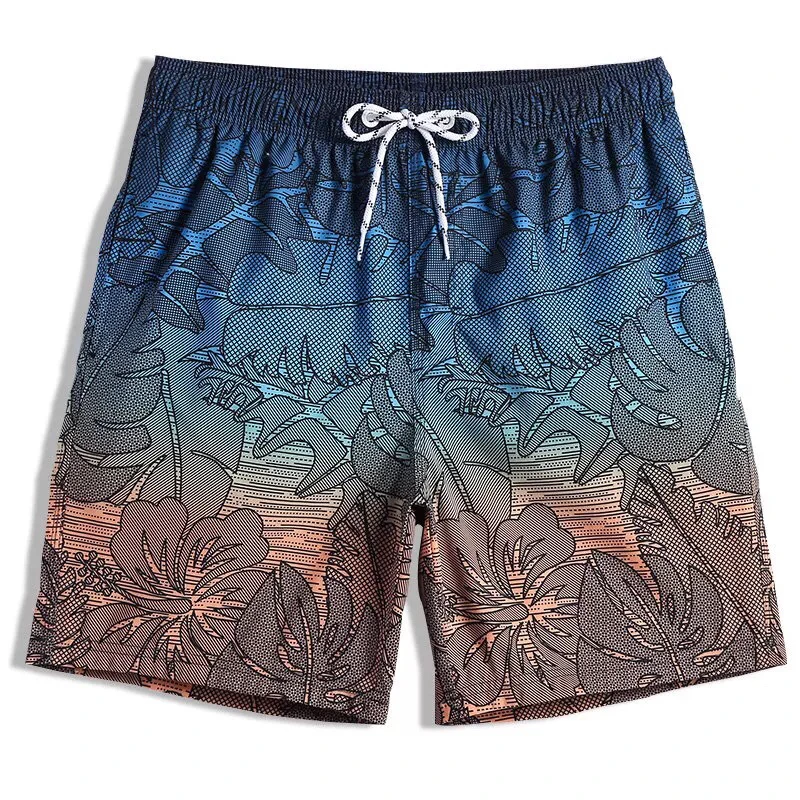 

OEM custom heat transfer printing beach pants for mens