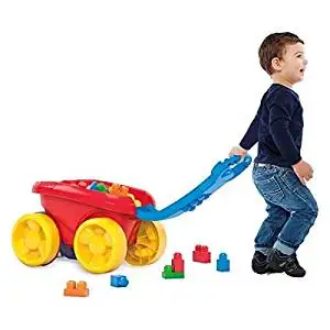 mega block scooping wagon