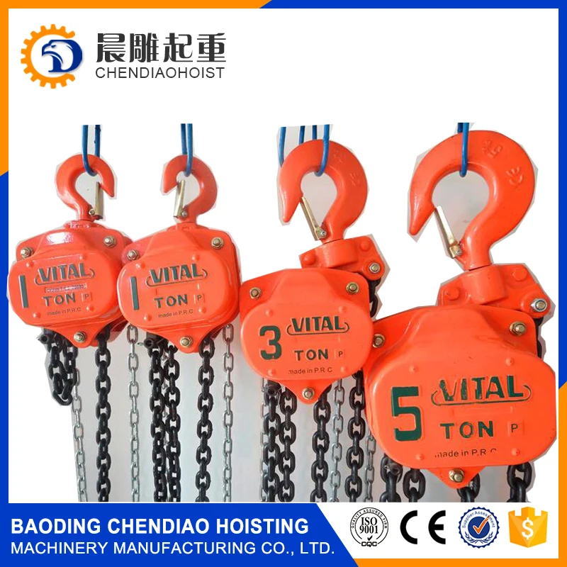 Types Of Chain Block From Large Factory In China Buy 5ton Chain Pulley Block,3ton Chain Block