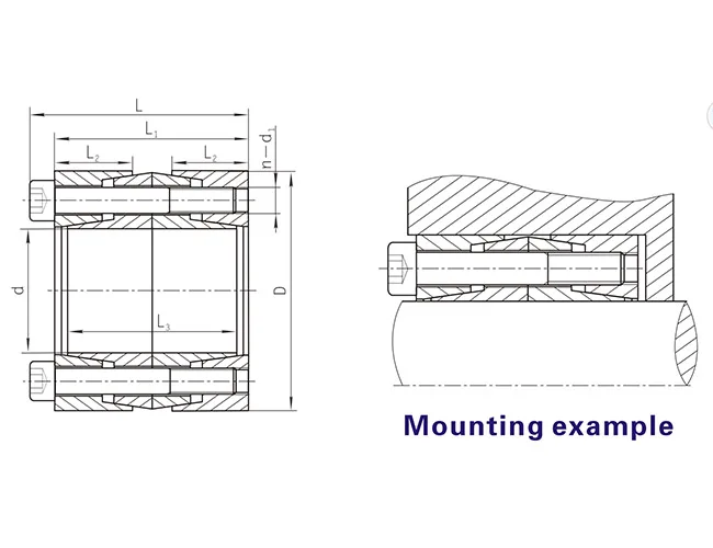 Z17A shaft locking connector