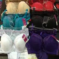 

1.25USD Ajustable Strap New Set ! Sexy fancy bra panty set for ladies under garments, 6 Colours/38-42C Cups(kctz021)