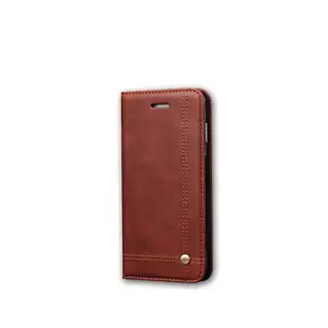 Retro Leather Flip Phone Case iPhone 6 7 8