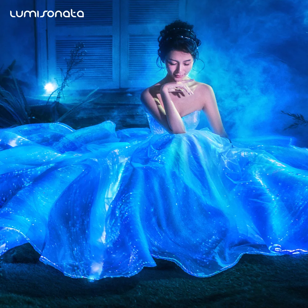 light up ball gown