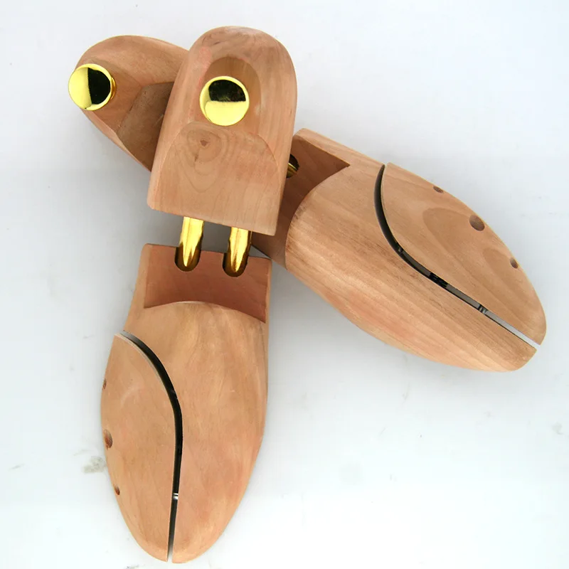 

Wholesale Adjustable Shoes Tree Support Stretcher Lotus Wooden Custom LOGE Shoe Trees