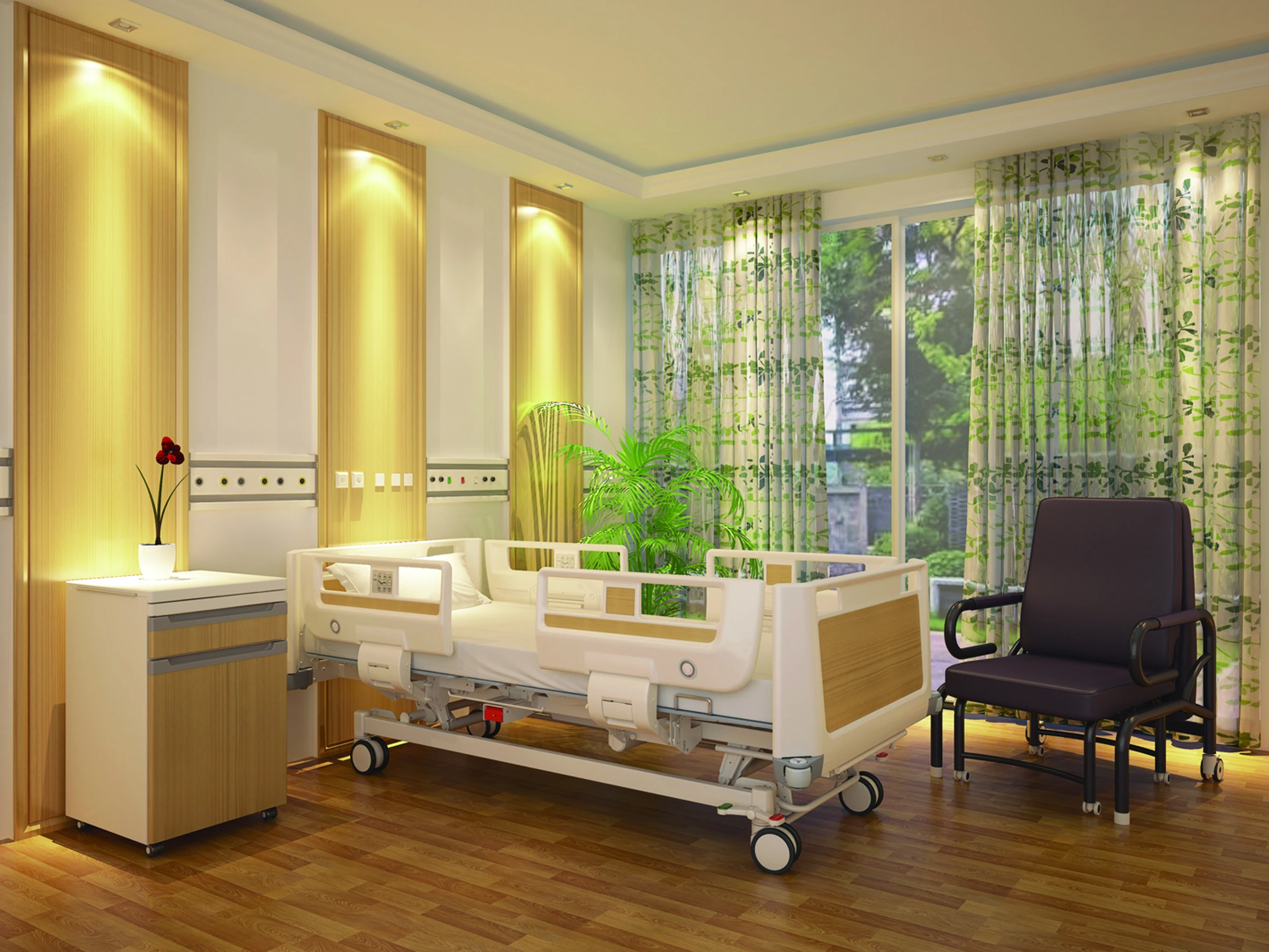 Electric hospital icu bed price