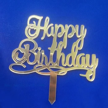 Happy Birthday Laser Cut Acrylic Stick: A Unique and Memorable Keepsake