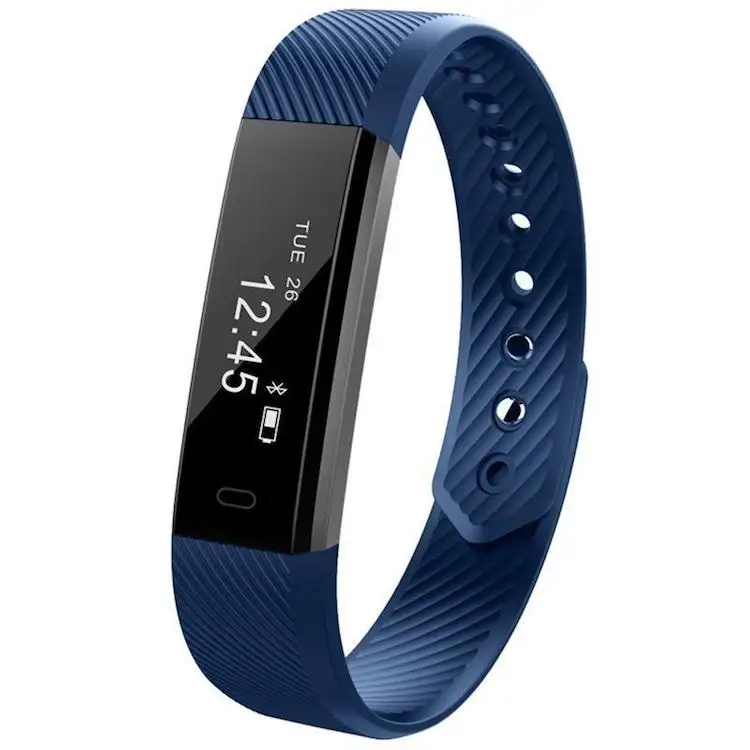 

2018 Cheapest Smart Bracelet Fitness Tracker ID115 Step Counter Activity Heart Rate Monitor Alarm Clock Vibration Wristband, Black;blue;green;rose gold;purple