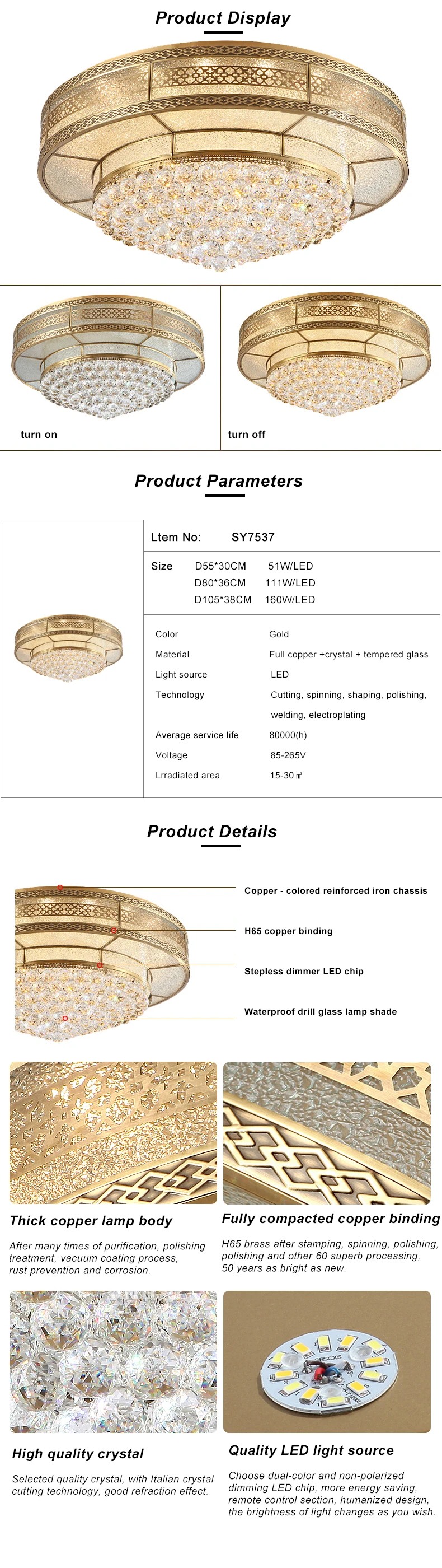 2018 New design hot sell house fancy ceiling lights for indoor decoration, with MP3 bluetooth and remote control SY7537