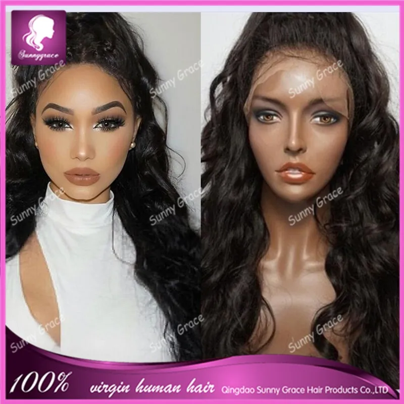 

Within Large Stock 8A Virgin Brazilian Hair Full Lace Wig With Baby Hair lace front, N/a