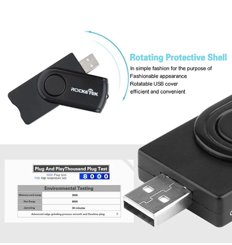 OEM portable tablet pc external multi 4g usb sim card reader