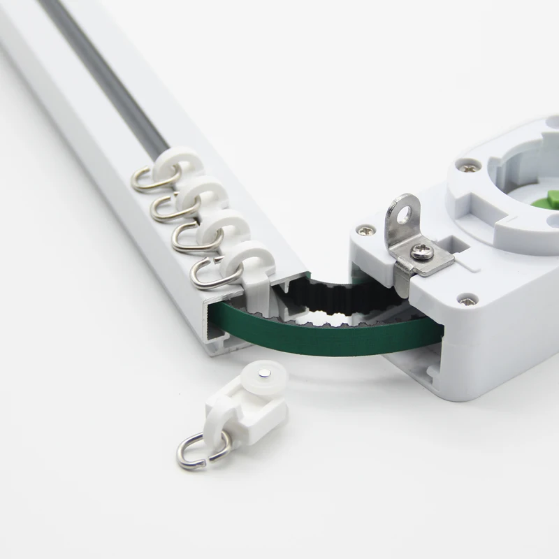 Aluminum Alloy Motorized Curtain Track,Electric Curtain Track,Aluminium