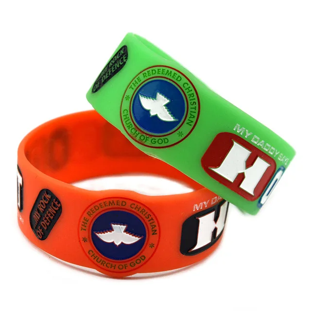 Custom Faith Wristbands Bible Verses Religious Christian Apparel