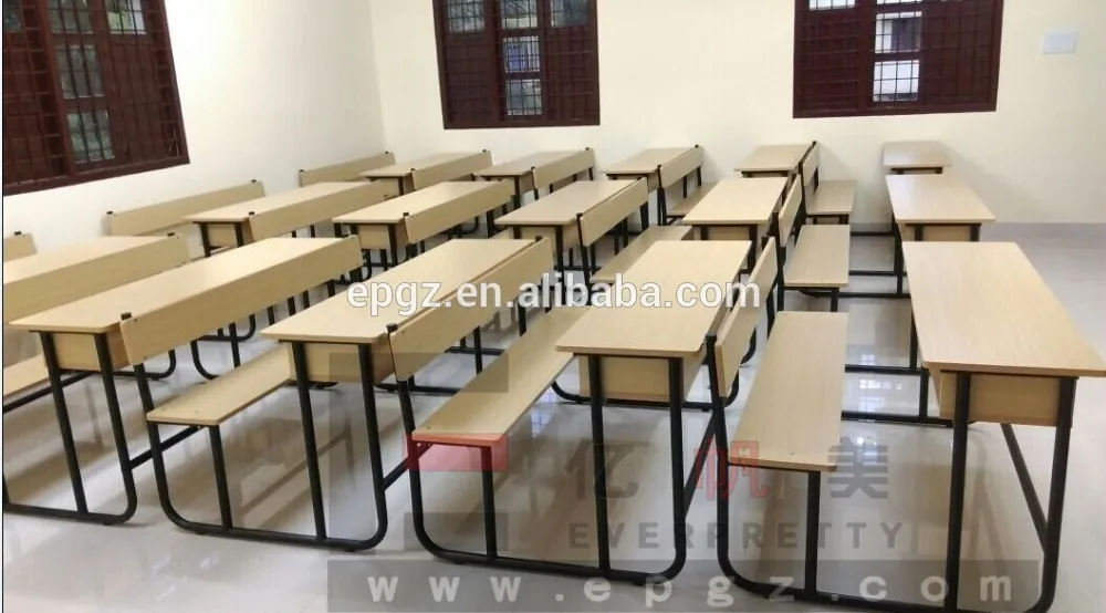 College Lecture Hall Desk And Folding Seat,University School Reading