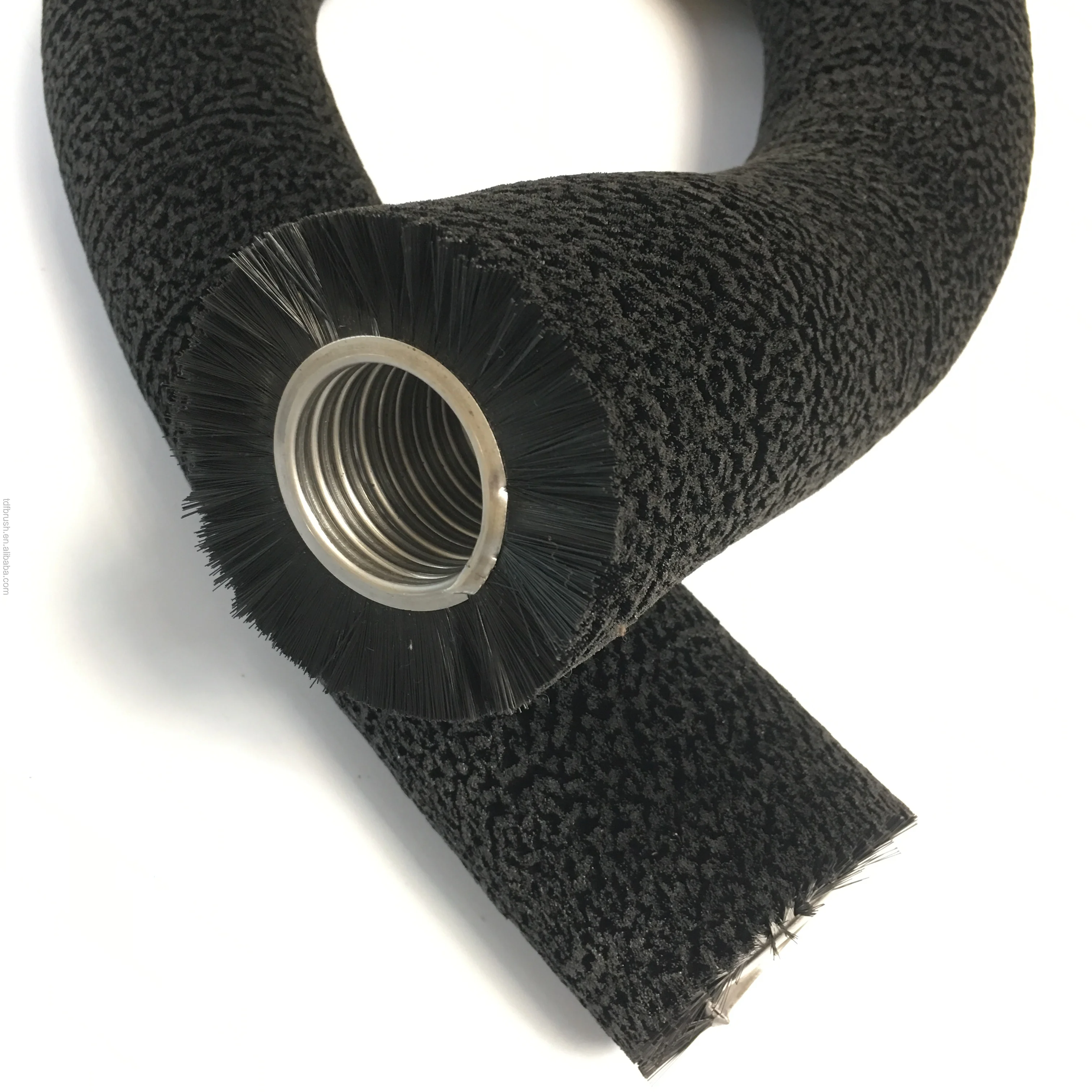 Tdf First Quality Nylon Grinding Brush Roller Brush Cylinder Rotating