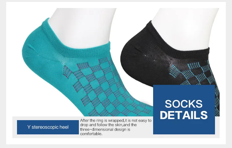 100% Cotton Ankle Socks Black Sheer Socks Stocking For Men - Buy Black ...
