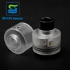 Haku cap clear bell cap for SXK 1:1 clone Haku rda