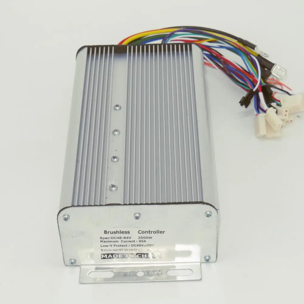 

24FET 4410's 2000-2500W 48-84V 65Amax BLDC motor controller, EV brushless speed controller