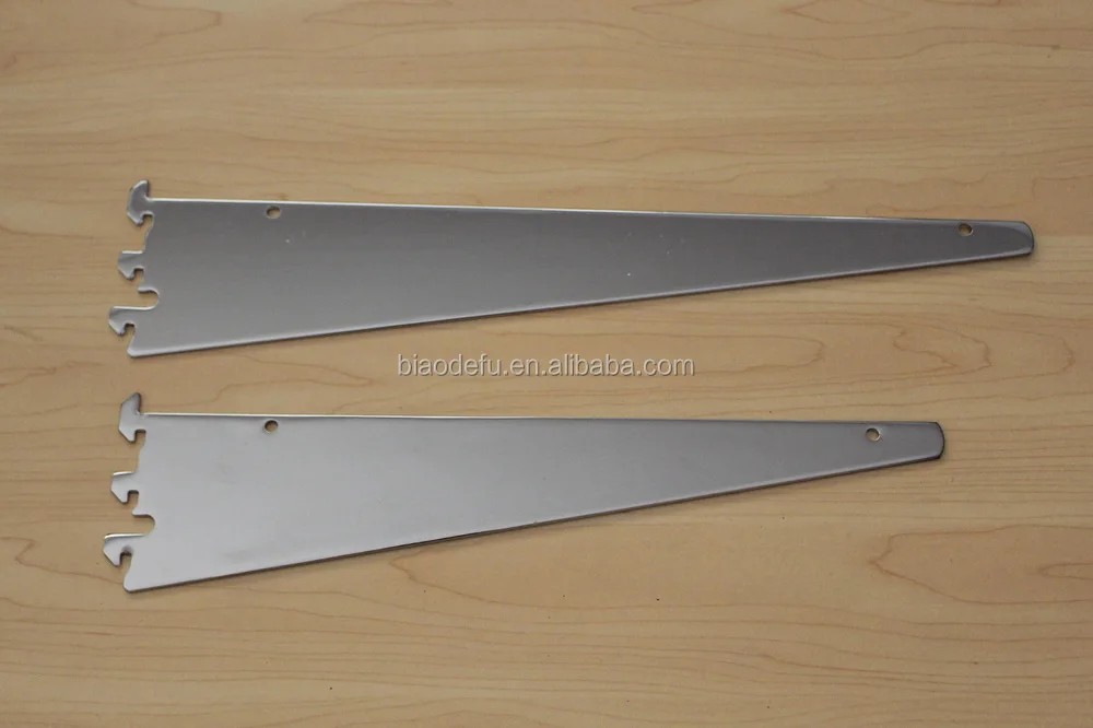 High Quality Slotted Upright Metal Shelf Support/ Metal Shelf Bracket