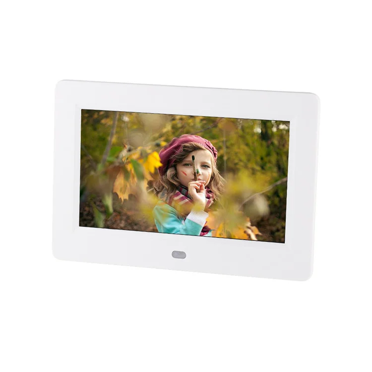 

Hot selling products 8 inch digital photo frame can play picture video and music smart electronic picture frame