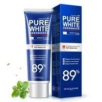 

Bioaqua peppermint fresh refreshing anti-bacterial best whitening toothpaste