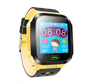 YQT Children smart watch phone smartwatch  kids gps watch with flashlight gps function -Q528