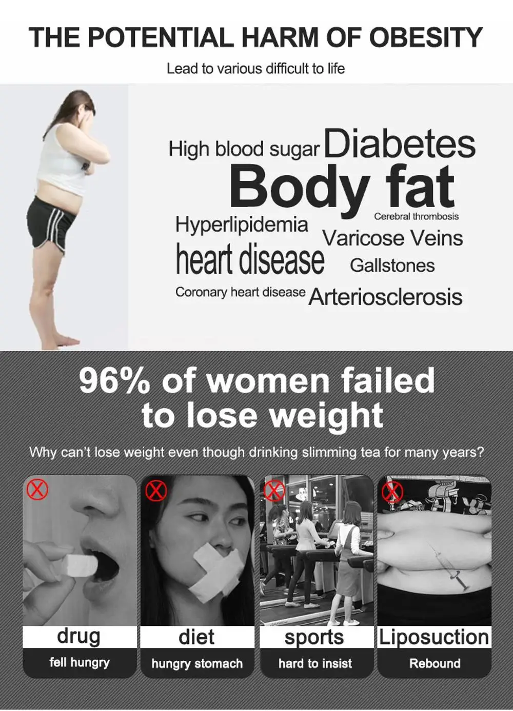 
Best effective adults group sliming herb tea slimming tea 