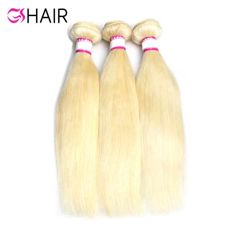 

Private Label Direct Factory Double Weft No Shedding Full Ends Russian Platinum Blonde Hair Extension, Natural black
