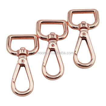Rose Gold Handbag Lobster Swivel Clasps Snap Hook Clips Rose Gold Handbag Lobster Swivel Clasps Snap Hook Clips