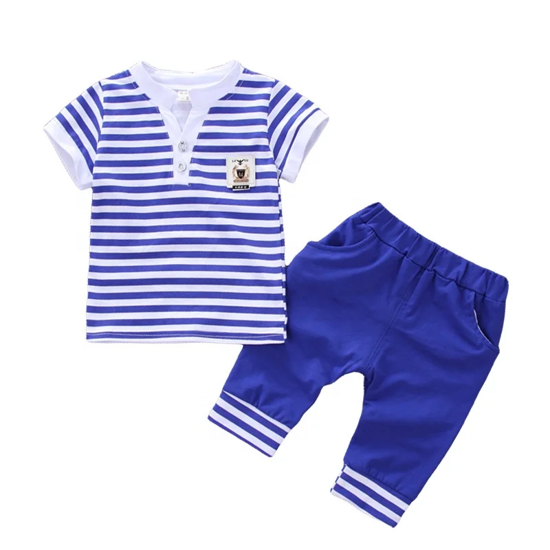 

wholesale children's boutique clothes matching clothing sets baby boy clothes clothing set, Color could be custom