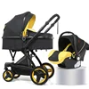 2019 wholesale China supplier 3 in 1 baby stroller walkers with car seat