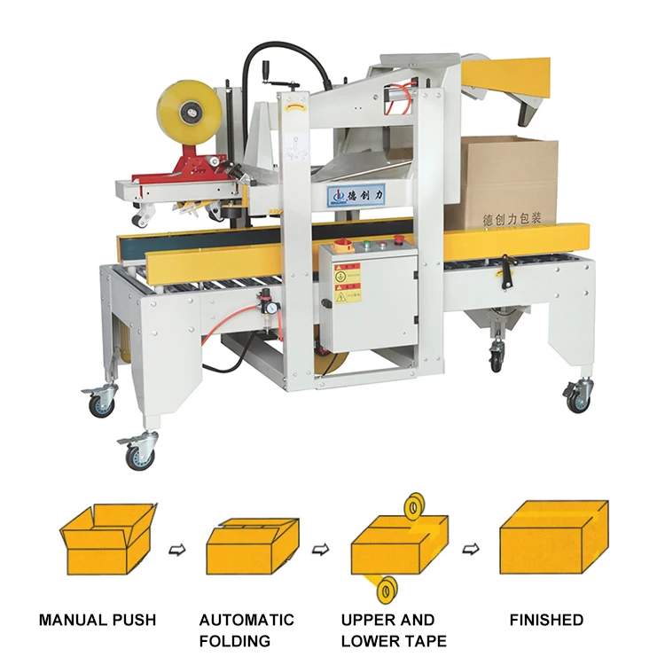Dpc50 Multifunctional Automatic Folding Carton Box Gluing Machine