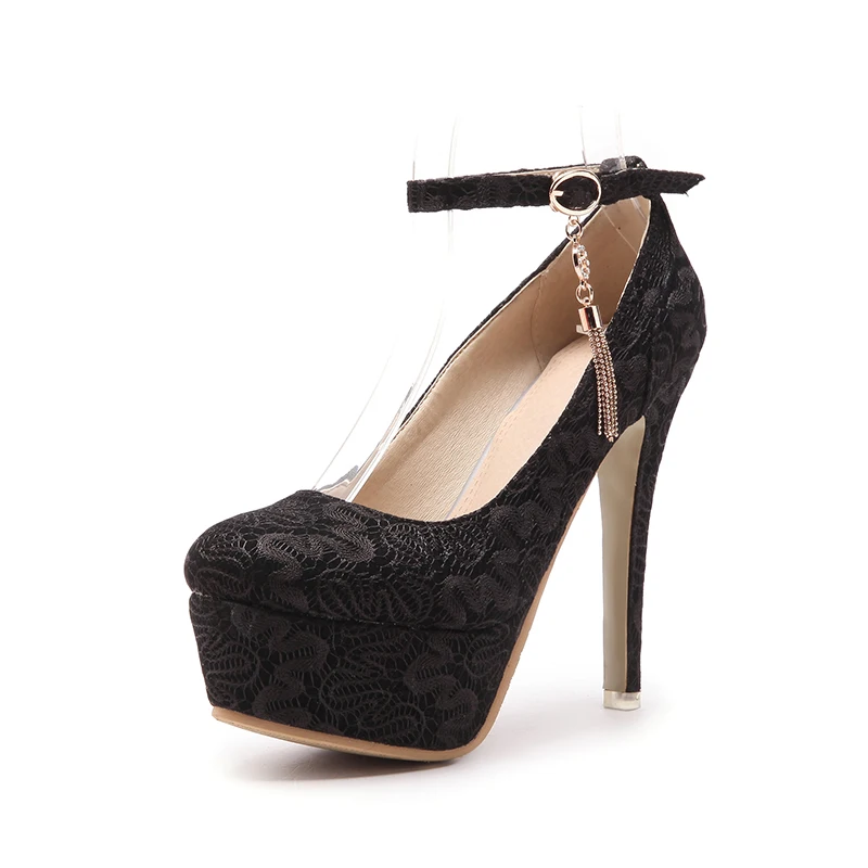 Fashion Low Price Women Wedding Shoes Beautiful Platform High Heel