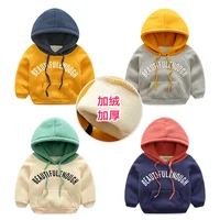 

Wholesale Children's Boutique Clothing Winter Kids Wear India Thick Hoodies Sweatshirts For Boys