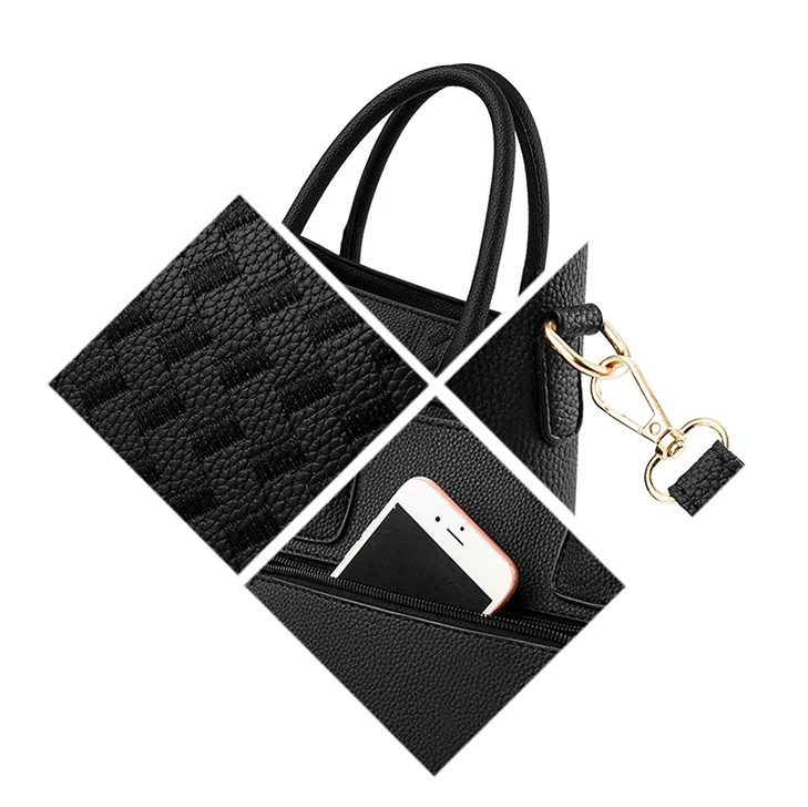 Download Fashionable Designer Shoulder Handbag Women Leather Tote ...