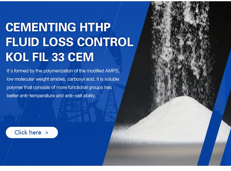 Fluid loss control in cementing operation KOL FIL