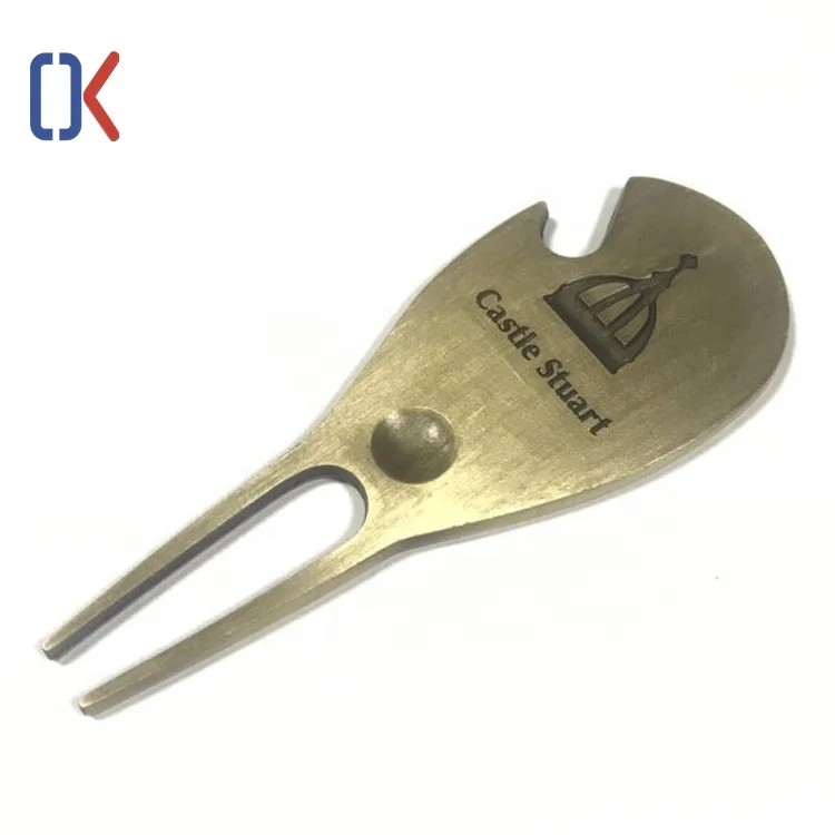 

China manufacture high quality cheap golf fork metal custom logo golf fork, Customized