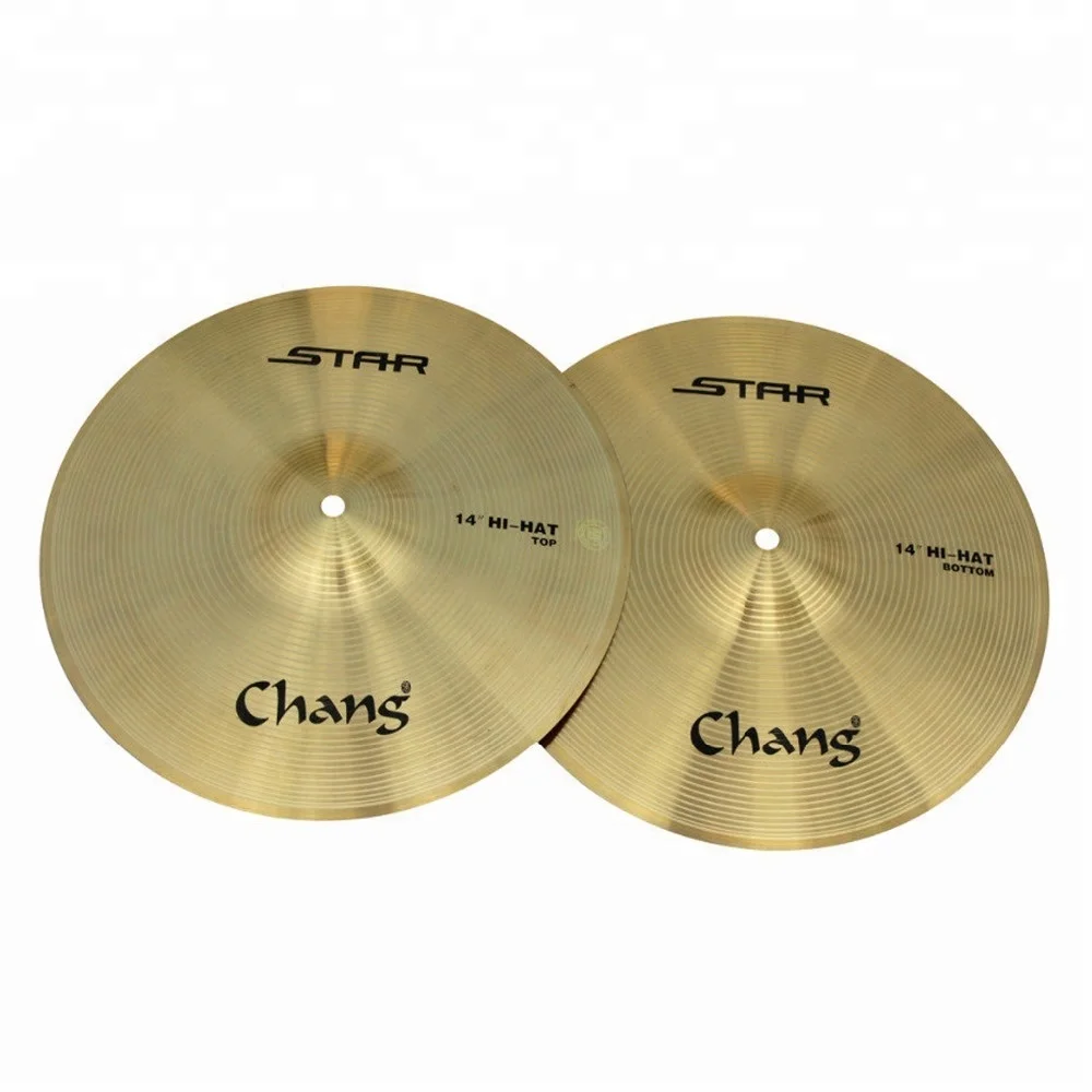 

Chang Star Brass Cymbals Set For Drumset, Yellow