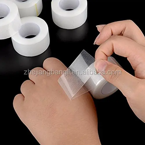 
1', 2'x5y Medical Tape Clear Surgical Tape PE Microporous First Aid Tape  (60731548665)