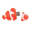 USB flash drive 8G anime cartoon animal goldfish USB storage disk creative gift set