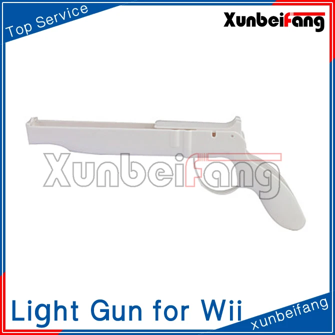 
Light Gun for Wii Remote Nunchuck Controller White 