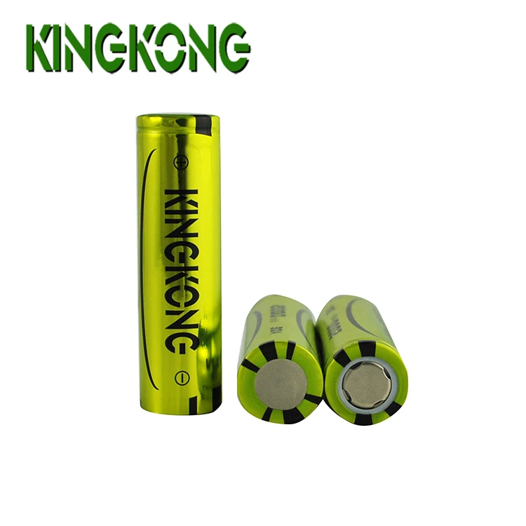 KINGKONG High Rate Cylindrical 18650 2000mAh 30A for Electronic Cigarette 18650 Lithium Li-ion battery