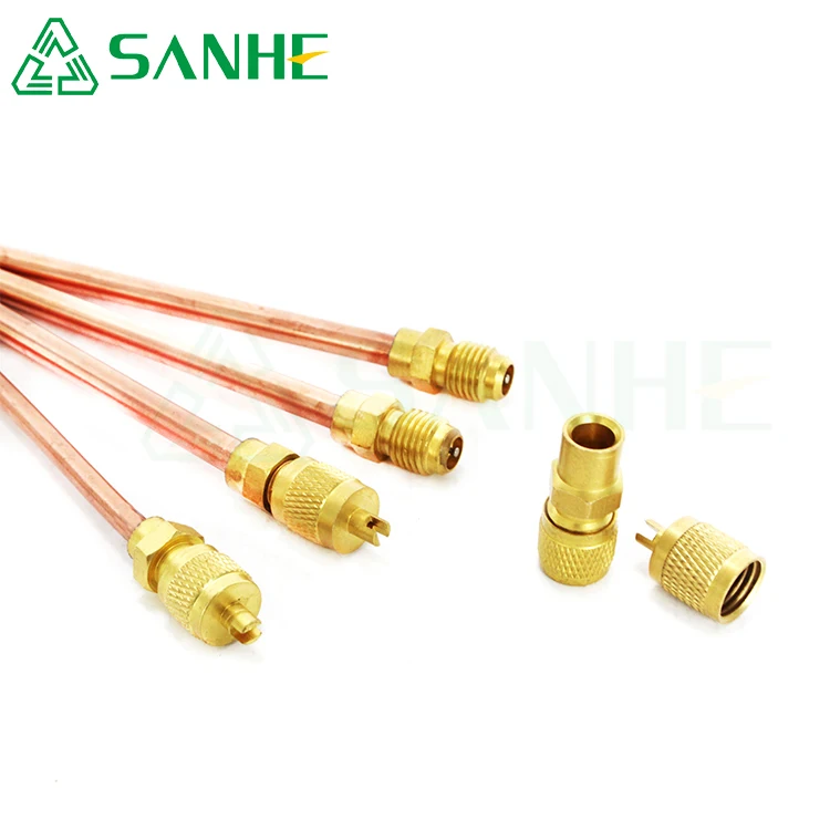 1/4'' Copper Refrigeration Access Valve Charging Valve Buy Access