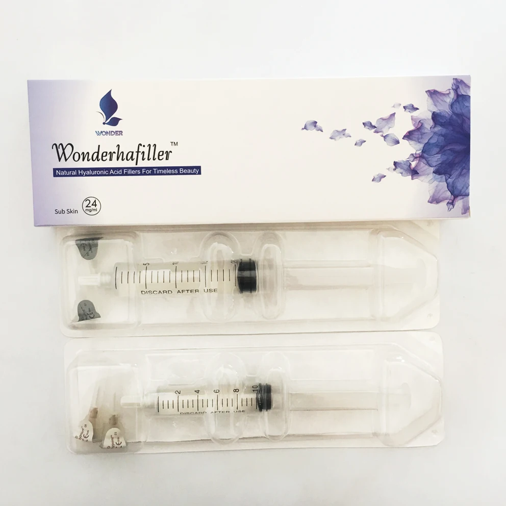 

Injectable Facial Skin Care20 ml Hyaluronic Acid Gel Dermal fillers, Transparent