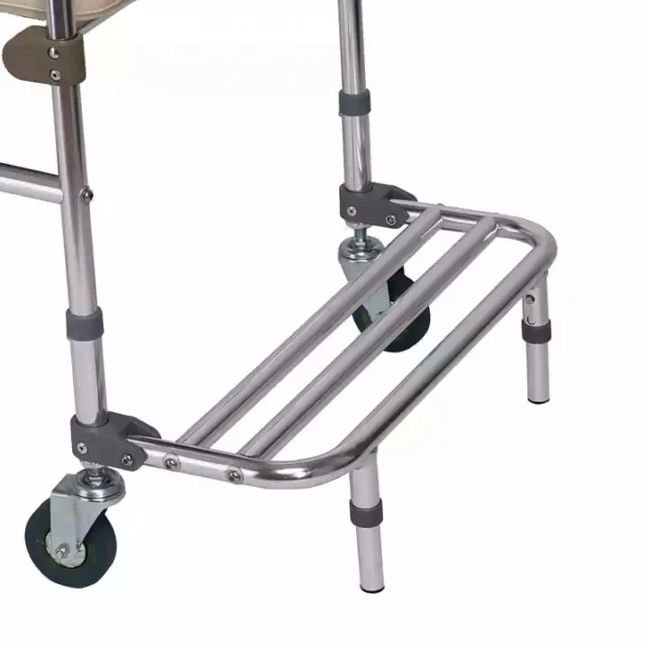 
Homecare Bedside USE Foldable Commde chair For disable with bedpan 