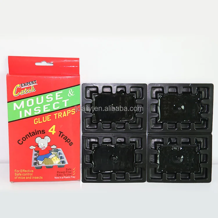 
New product Adhesive Lasting Easy Clean Environmental Protection Rat Glue Pads Paper Best Mouse Gule Traps 