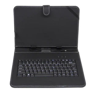 10 inch wired mini universal tablet case wih keyboard for pc&smartphone